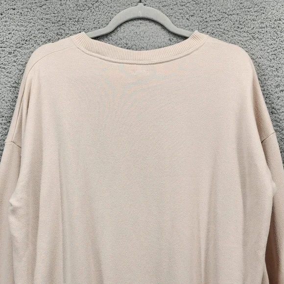 Aerie Sweatshirt‎ Medium Love Graphic Long Sleeve Casual Pullover Beige Top - Picture 8 of 14